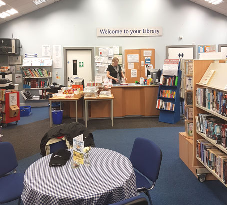 Inside Ratby Library