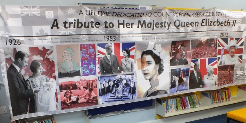 Queens 90th Birthday Banner