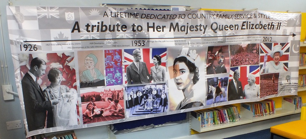 Queens 90th Birthday Banner