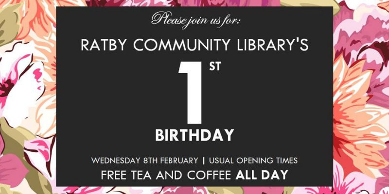Ratby Library First Anniversary