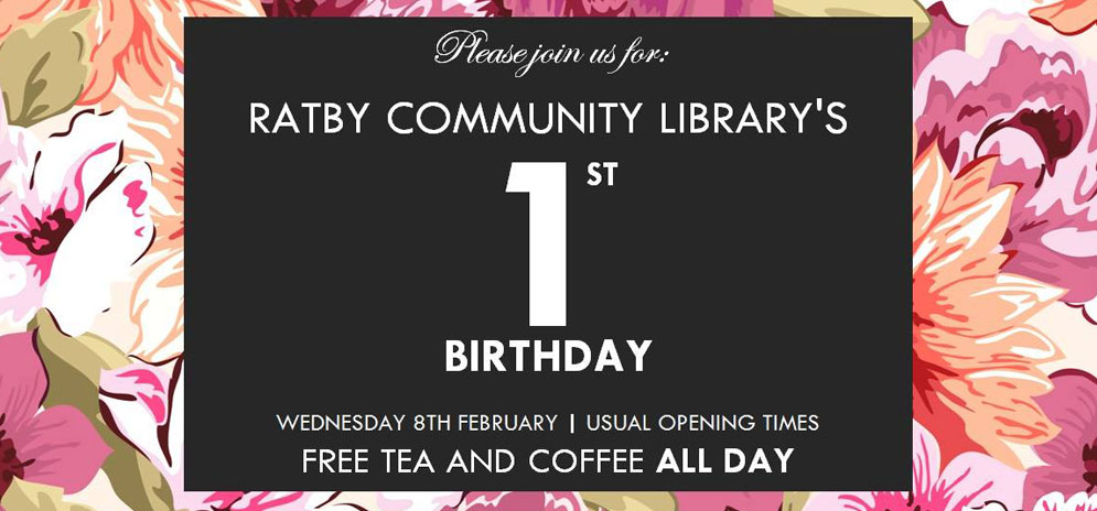 Ratby Library First Anniversary